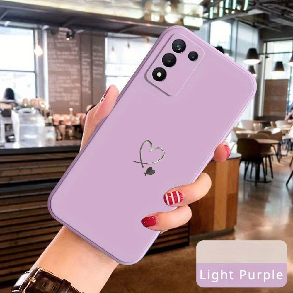 غطاء هاتف سيليكون بطبعة قلب ال - مراجعة Phone Cases For Samsung S21 5G وسعره