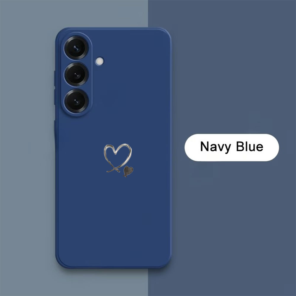 غطاء هاتف سيليكون بطبعة قلب ال - مراجعة Phone Cases For Samsung S21 5G وسعره
